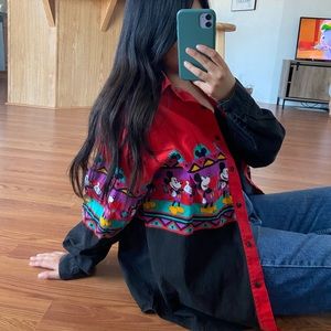 SOLD Vintage Mickey & Co Button Down